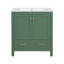 Meuble-lavabo 30 po avec lavabo simple