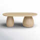 Reidan Solid Wood Single Coffee Table