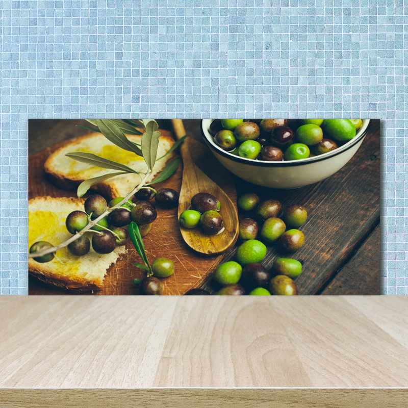 50cm W x 100cm L Glass Peel and Stick Panel