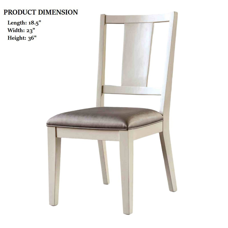 Chaise de salle à manger 2 pièces