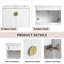 Meuble-lavabo à fermeture en douceur 28 po avec lavabo 28 po-599628867