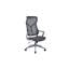 Chaise de bureau à dossier haut (gris)-1962400626