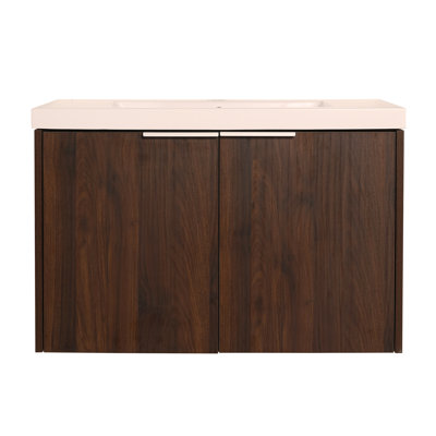 72 Inch Doors Bathroom Vanity With Sink, A Small Storage Shelves, 30" and 12" Combination Cabinet