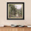 «Green Spring Summer Forest Tree River», peinture sur toile encadrée-86450462
