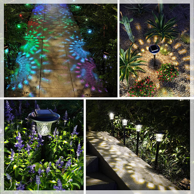 Low Voltage Solar Powered Integrated LED Pathway Light Pack
