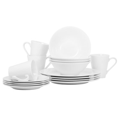 Piece Porcelain China Dinnerware Set - Service for 4