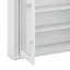 Armoire de rangement murale pour salle de bain, armoire murale moderne avec 2 miroirs et 2 tablettes réglables-121544155