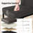 Kunkel 24" Modern Kitchen Counter Stool with Faux Leather Padded Seat and Metal Frame-474068175-474068145