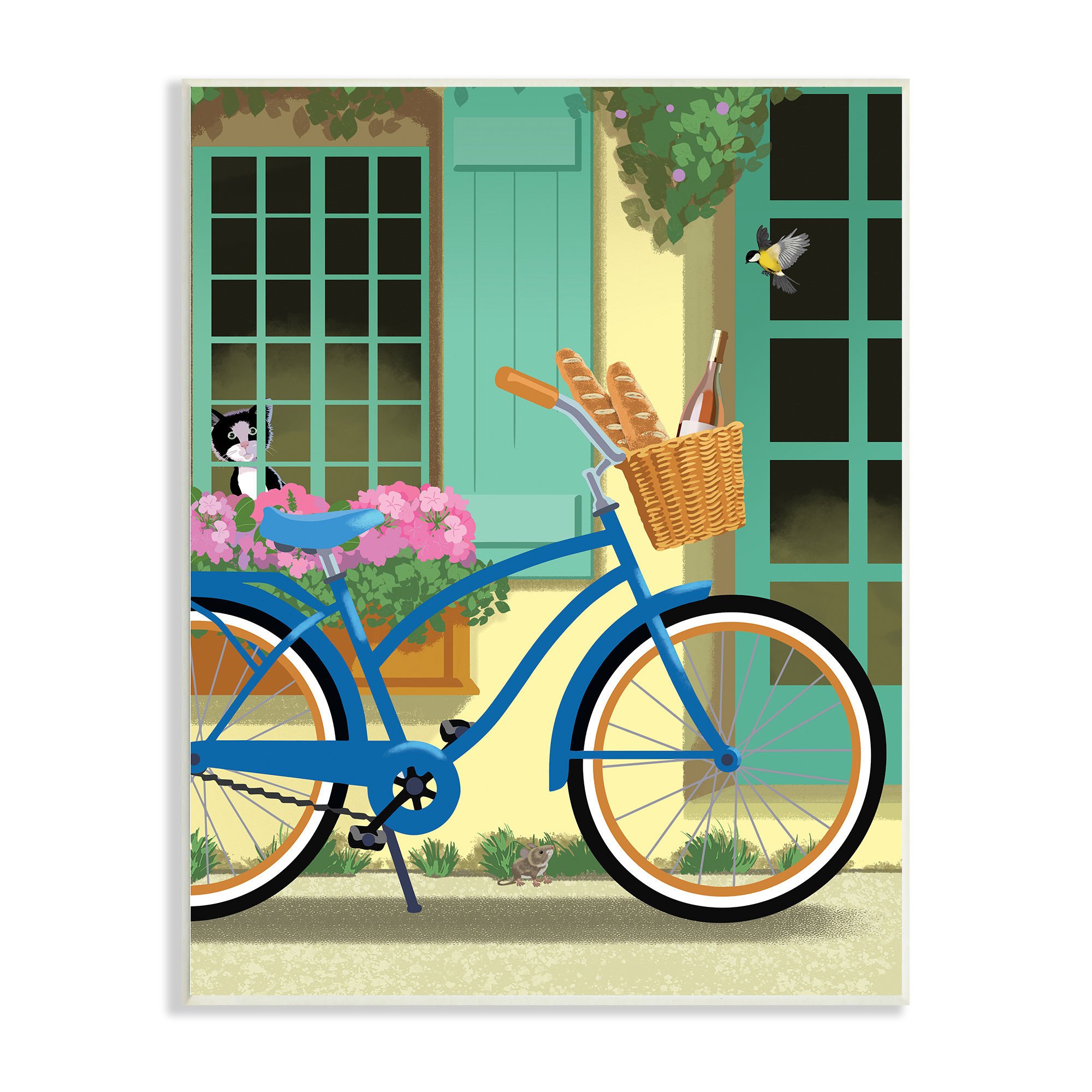 Bike basket online cat