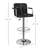 Aishvi Swivel Upholstered Adjustable Height Counter Stool with Metal Frame-1982345959