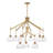 Cedeno 9-Light Chandelier in Warm Brass-1901526470-1901526468-1901526467
