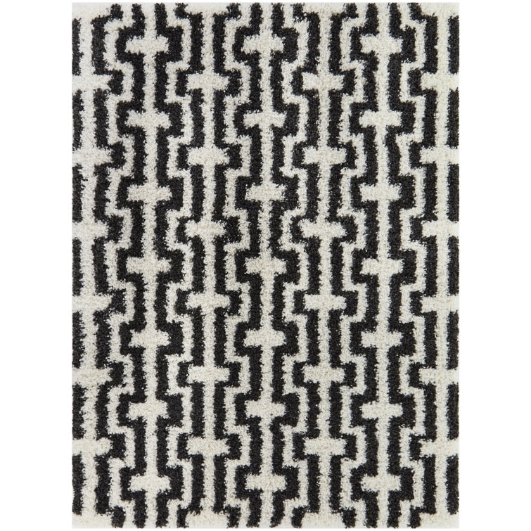 Tapis crème / noir Cristofaro