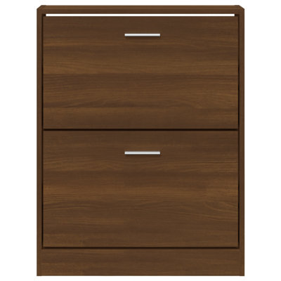 Shoe Cabinet 59x17x81 cm Engineered Wood