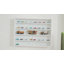 Vitrine à tablettes murales de 5 étages
