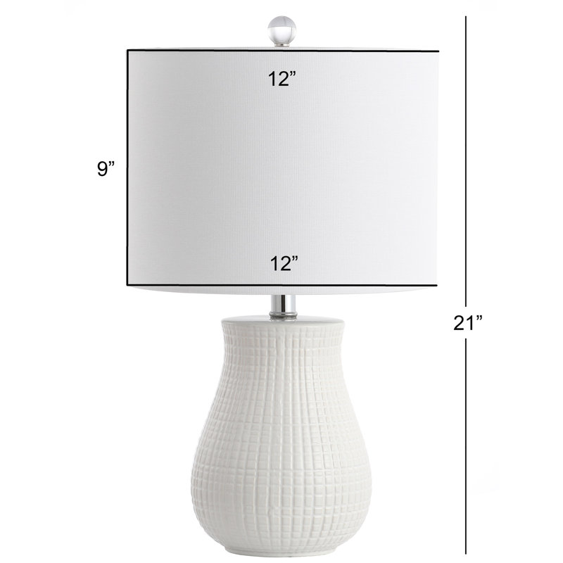 Ensemble de lampes de table blanches Ahrens