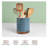 Ceramic / Porcelain Round Utensil Crock