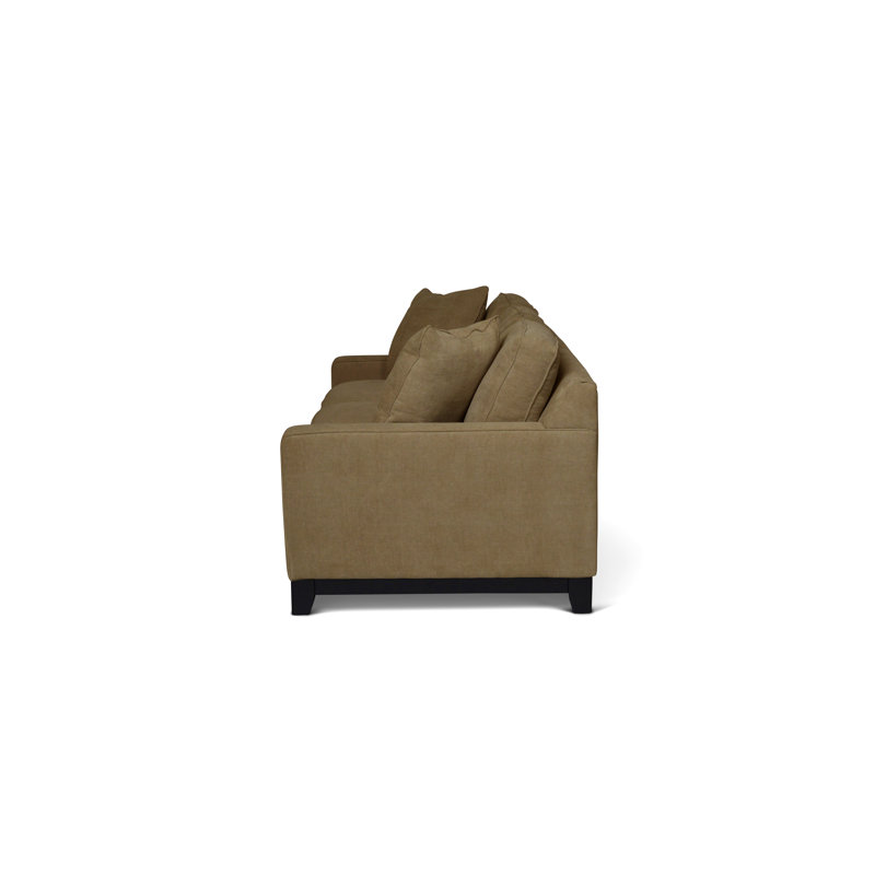 Carollton 93'' Upholstered Sofa, Heavenly Cafe Chenille