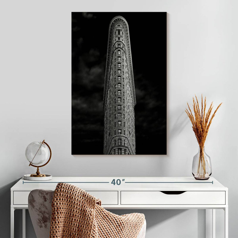Lilie Famous Flatiron, 45" H x 30" W