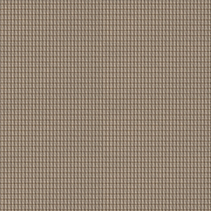 Tapis brun Power Loom, Carré 4 pi