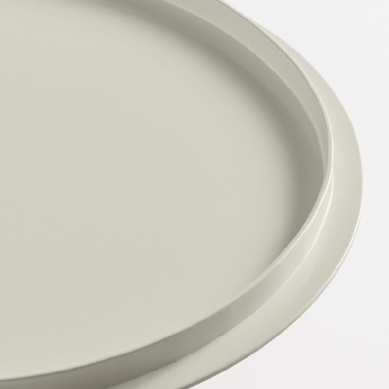 Chit Chat End Table, Putty, Cherry