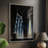 IntoTheNight Framed Print - Solid Wood-1898749933