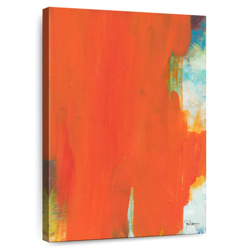 Marée orange Avery, H 39 po x l 26 po