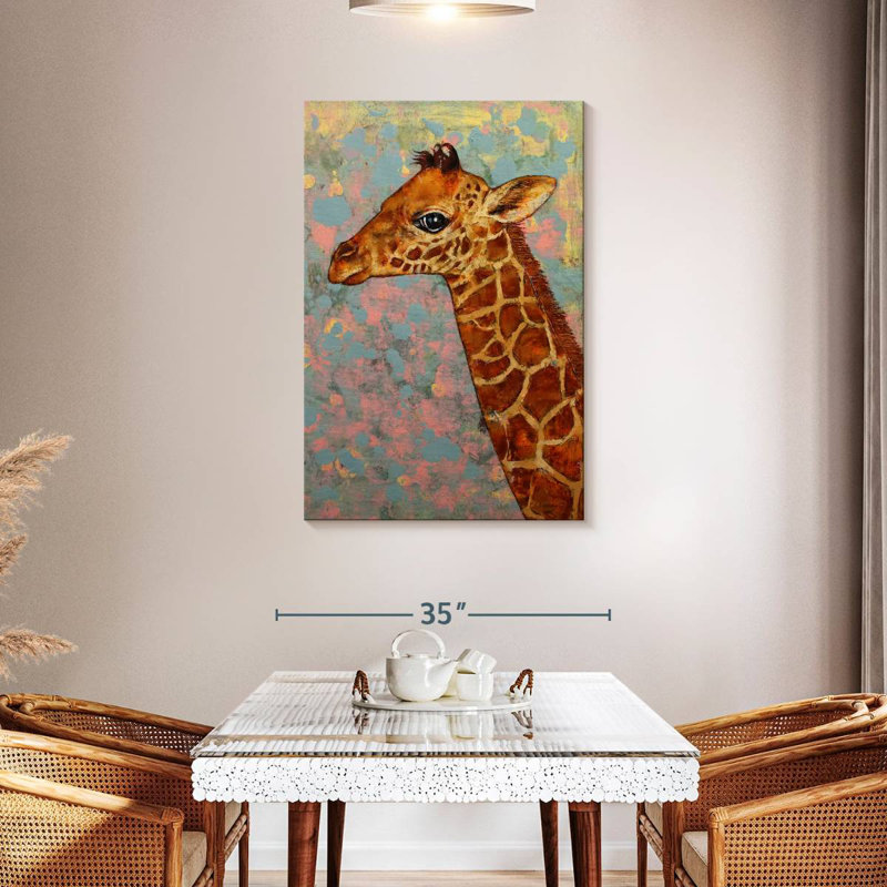 Bébé girafe Brampt, H 45 po x l 30 po