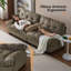 Causeuse en velours 80 po Cloud-1708447670