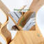 Floor bamboo tree bookshelf-842338754
