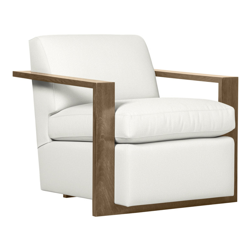 Thom Filicia Home 32" Wide Upholstered Armchair, Hampton, Tommy Snow