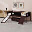Lit mezzanine avec deux boîtes de rangement pour la chambre à coucher-126450411