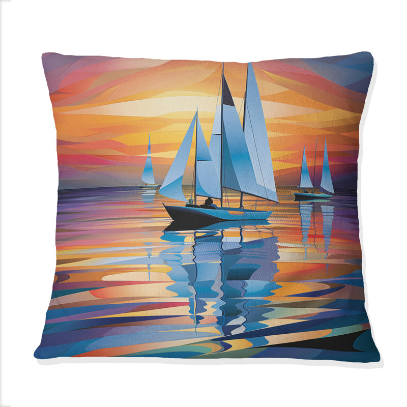 Coussin décoratif Voilier Harmony At Sea