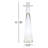 Taper Glass Candlestick-946316604