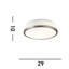 Bramlett Glass Flush Mount-10955215