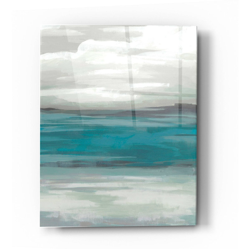 «Storm Front I» par June Erica, art mural en verre acrylique, H 36 po x l 24 po x P 0,2 po