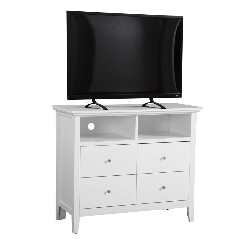 Commode média 4 tiroirs Hammond, blanc