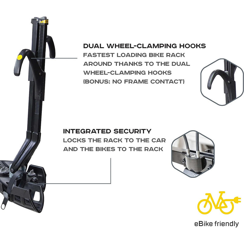 Metal Surface Mounted Bike Rack