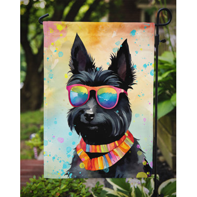 Hippie Dawg Garden Flag