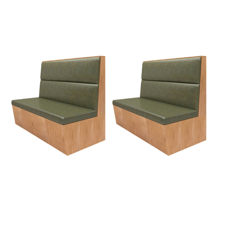 Banc rembourré en similicuir Modern Modern