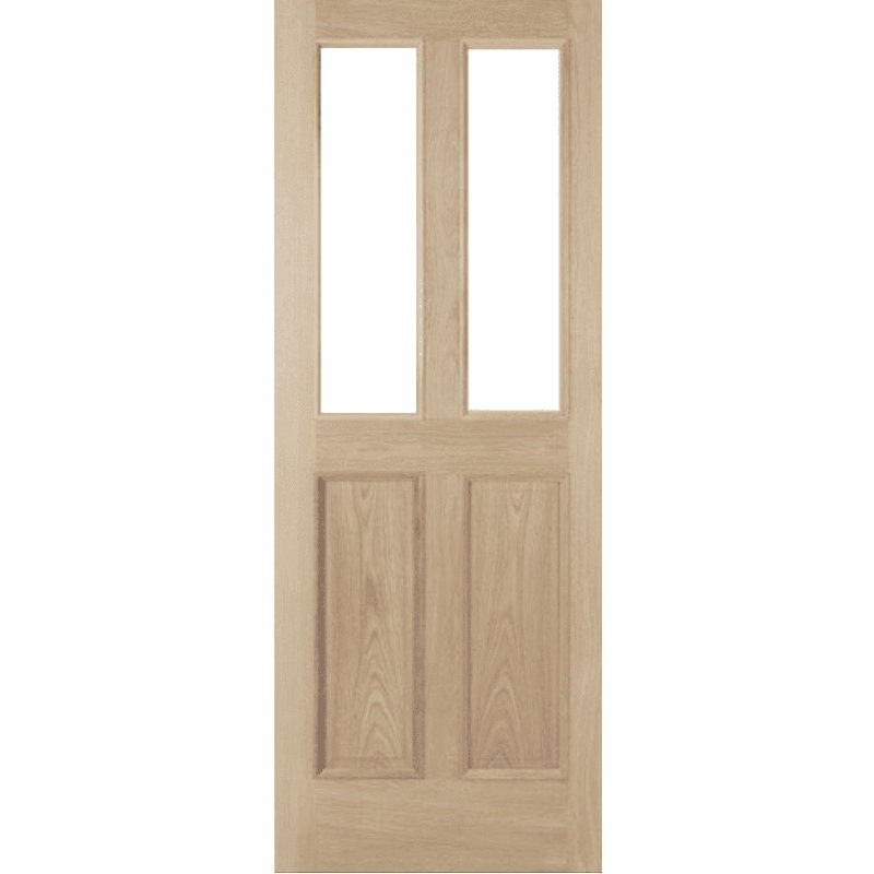 Marscot Veneer Sliding Doors Unfinished, 198.1cm H x 68.6cm W x 3.5cm D