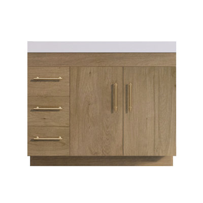 Ensemble de meuble-lavabo simple 42 po Lishani Spring