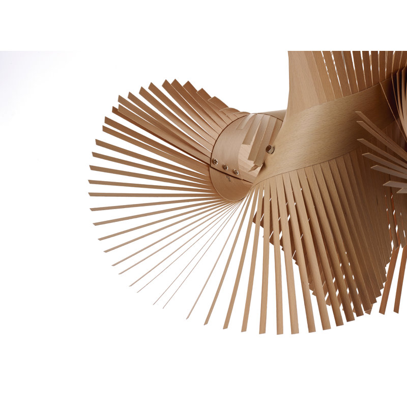 Minimikado 1 - Light Pendant, E26, Natural Cherry