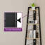 160 H × 35 W Corner Shelf Unit，Modern Ladder Shelving Unit-371705733