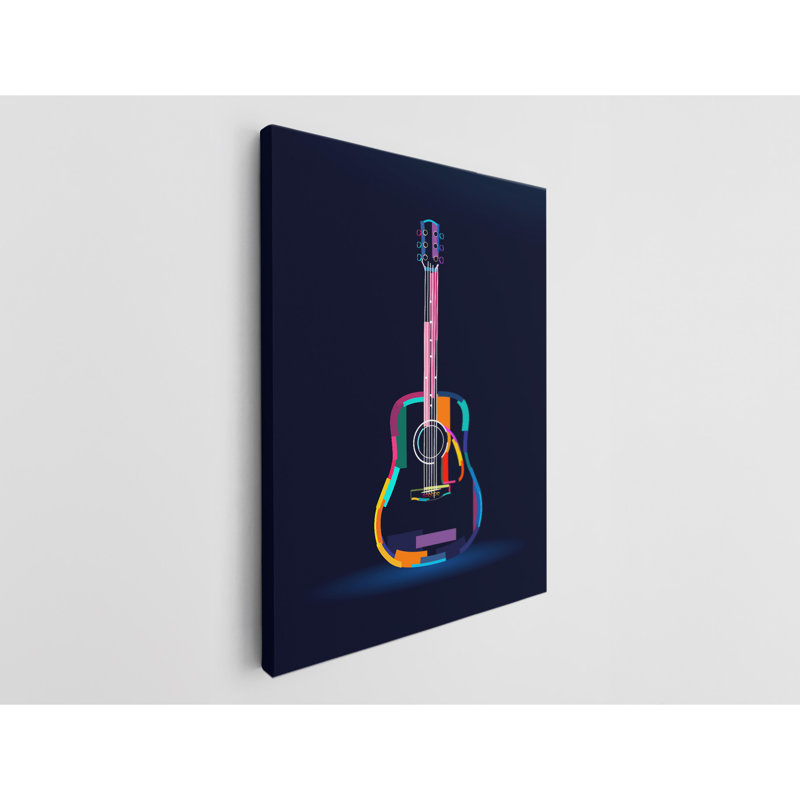 Abstrait, reproduction d'art sur toile, H 30 po x l 20 po