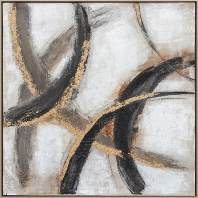 Floater Frame Painting on Canvas