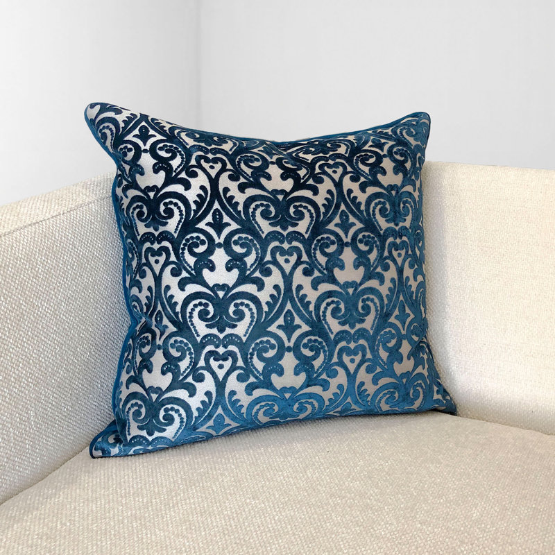 Square Pillow Cover & Insert, Royal