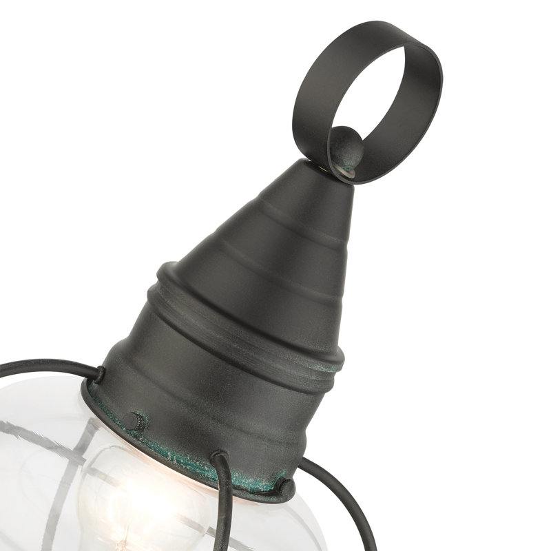 Aster Transparent Lantern Head, Charcoal
