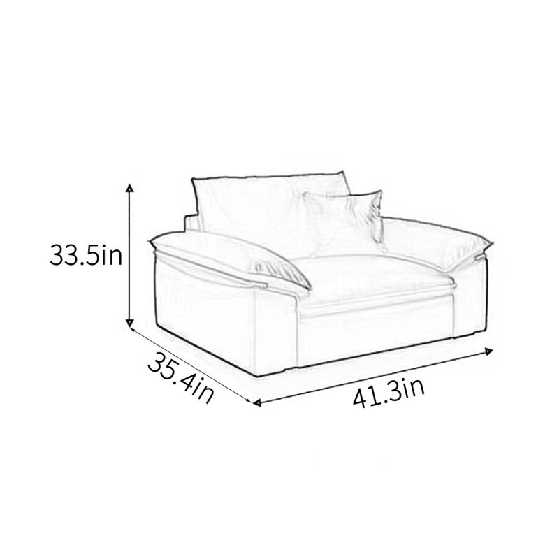 Business leisure creative office sofa