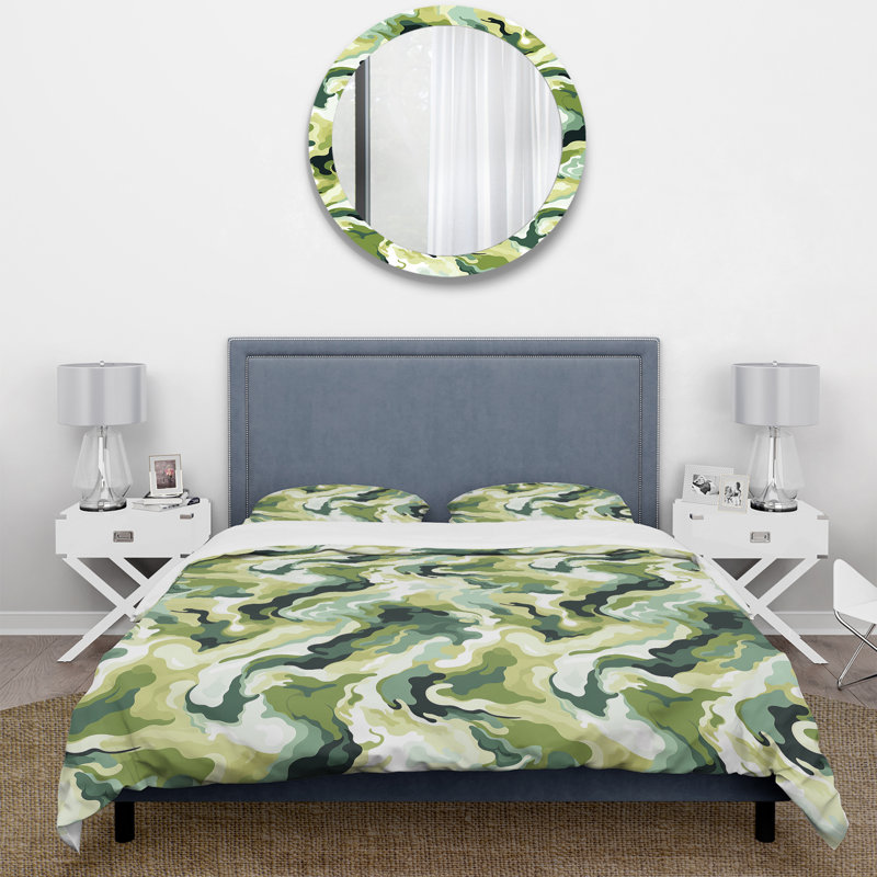 Rebel Soul - Ensemble de housse de couette camouflage - Polyester en microfibre