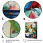 «Red Parrot Paradise I», art mural perroquet-1420217835-1420217833
